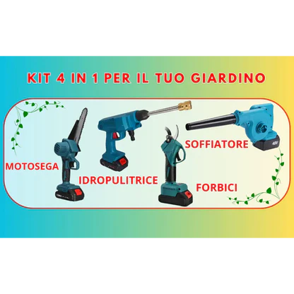 KIT GIARDINAGGIO 4 IN 1