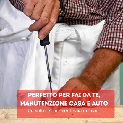 Cassetta Attrezzi Set Completo a Trolley 849 Pezzi Professionali in Acciaio.
