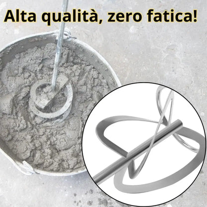 Miscelatore Professionale 2600W a 6 Velocità – Per Malta, Cemento e Colla