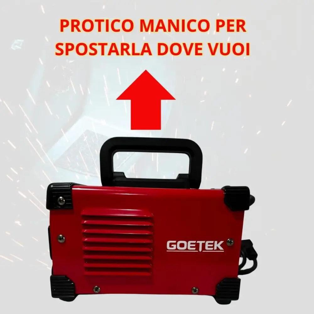 Saldatrice Inverter Mini MMA 400A Ultra Compatta | IGBT DC, VRD, Display LED